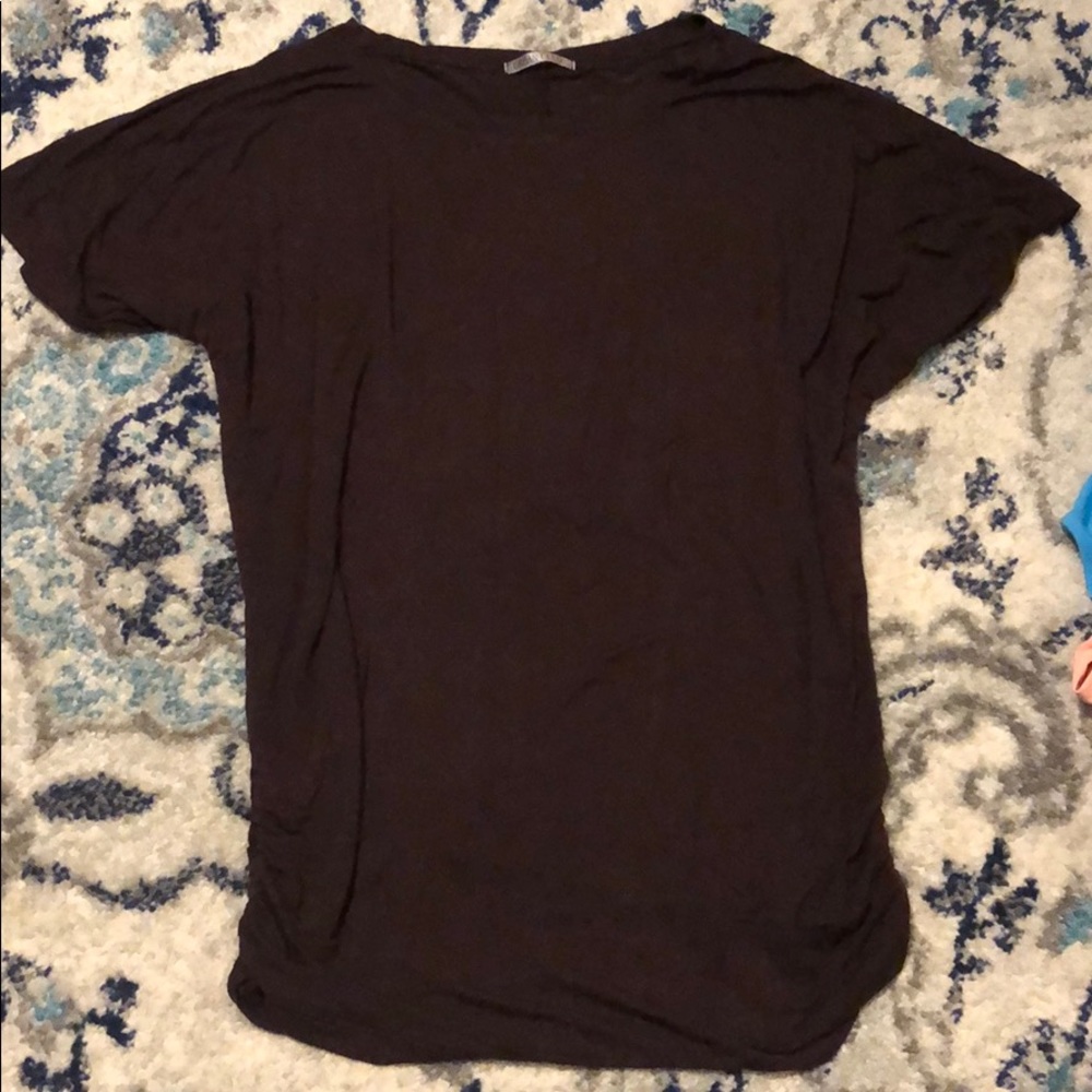 Extra Long Brown Shirt